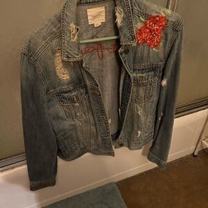 Embroidered Denim Jacket